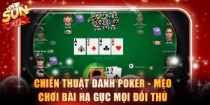 Chiến thuật đánh Poker