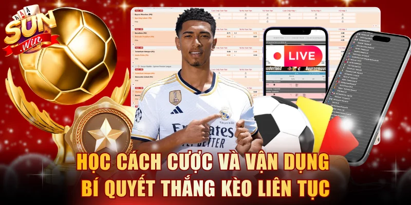 Học cách cược và vận dụng bí quyết thắng kèo liên tục