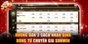 Cách nhận định bóng