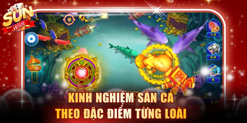 Kinh nghiệm săn cá theo đặc điểm từng loài