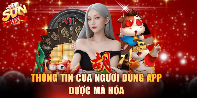 Thông tin của người dùng app được mã hóa